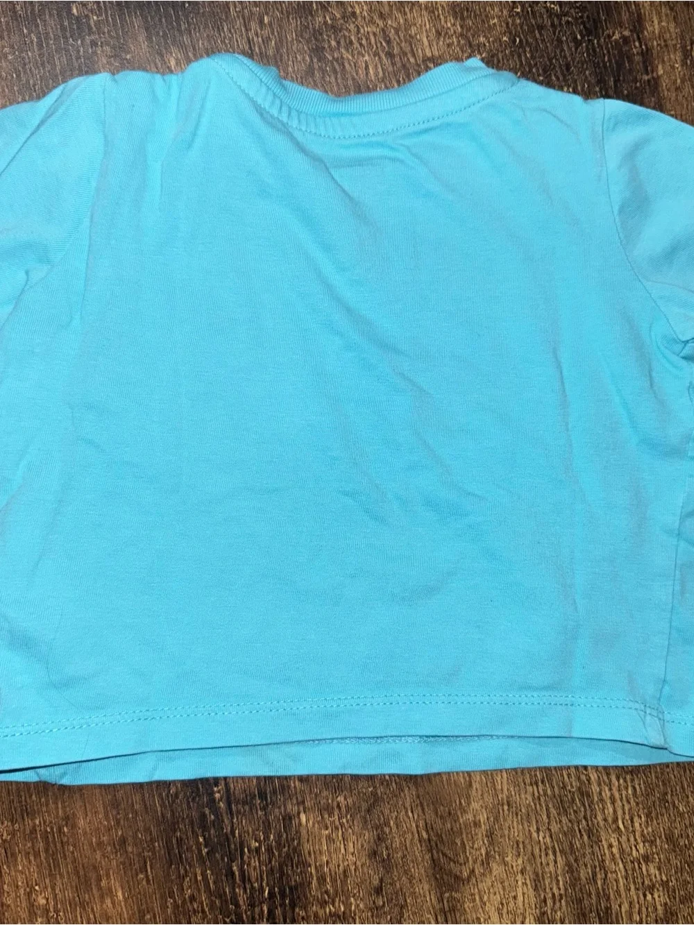 Ralph Lauren Toddler Teal Crewneck Tee with Yellow Pony 9M